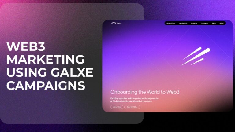 Web3 Marketing using Galxe Campaigns